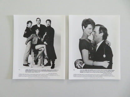 A FISH CALLED WANDA - A MOVIE STILL PHOTO LOT OF 2 JOHN CLEESE J. L. CURTIS 1988 Movie posters