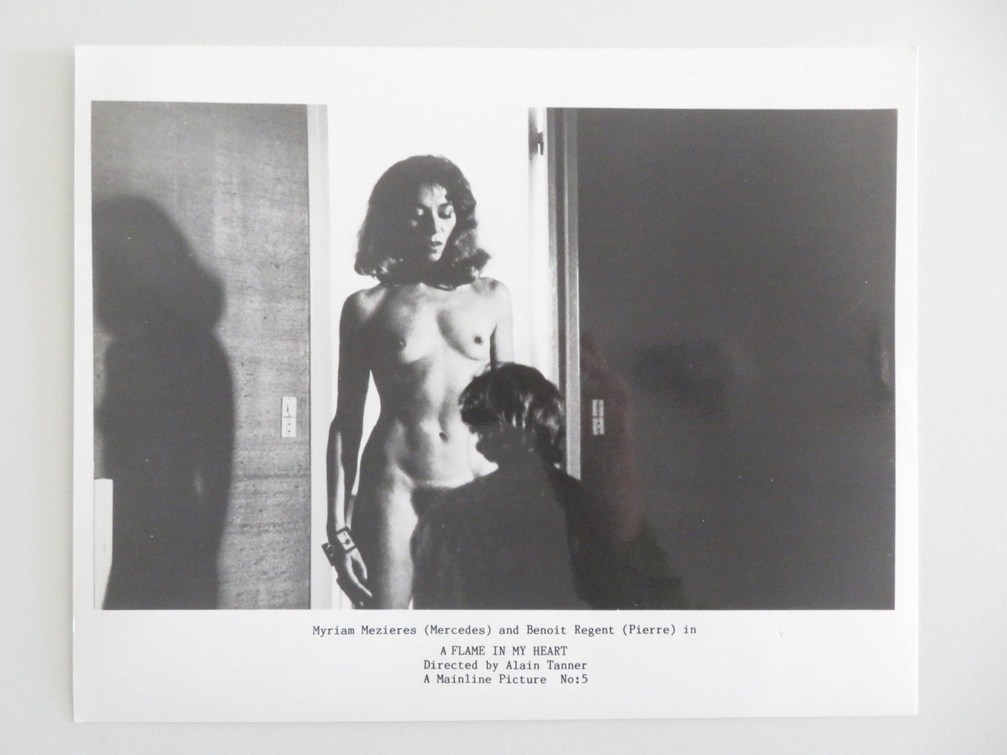 A FLAME IN MY HEART MOVIE STILL PHOTO LOT OF 5 MYRIAM MEZIERES A. KABOUCHE 1987 Movie posters