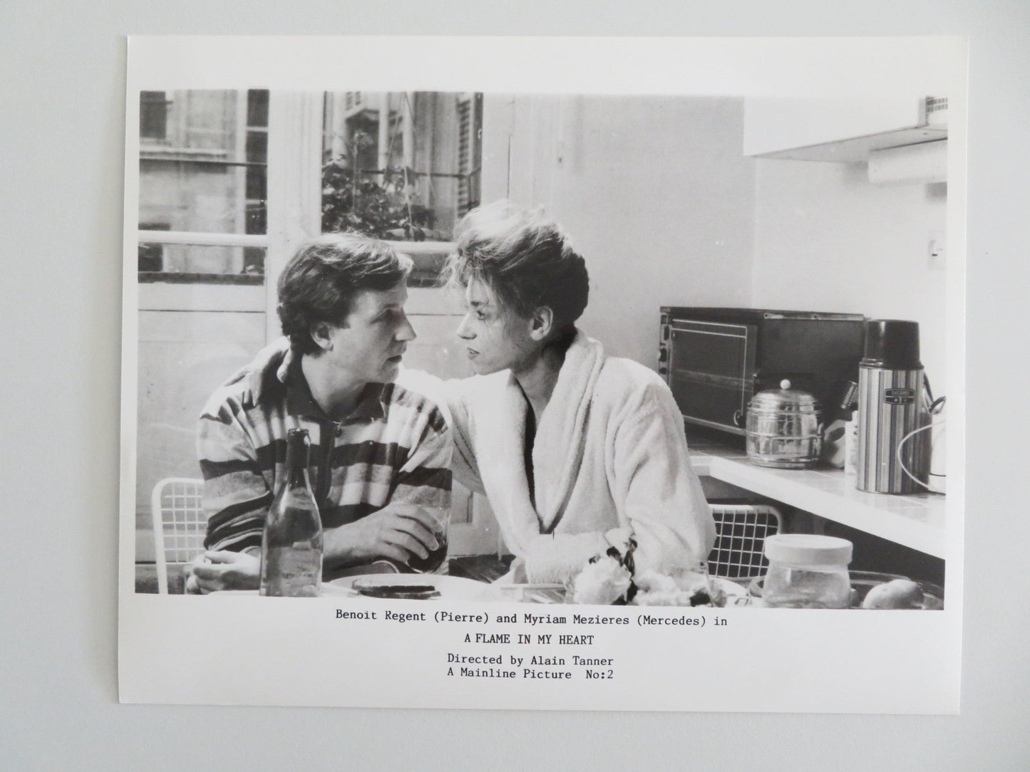 A FLAME IN MY HEART MOVIE STILL PHOTO LOT OF 5 MYRIAM MEZIERES A. KABOUCHE 1987 Movie posters