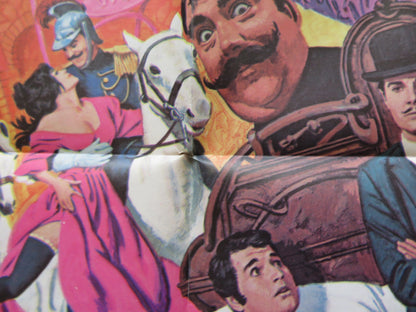 A FLEA IN HER EAR STYLE A FOLDED US ONE SHEET POSTER REX HARRISON R. HARRIS 1968 - Rendezvous Cinema