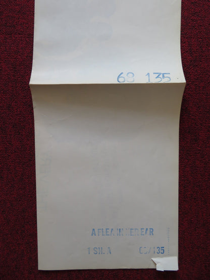 A FLEA IN HER EAR STYLE A FOLDED US ONE SHEET POSTER REX HARRISON R. HARRIS 1968 - Rendezvous Cinema