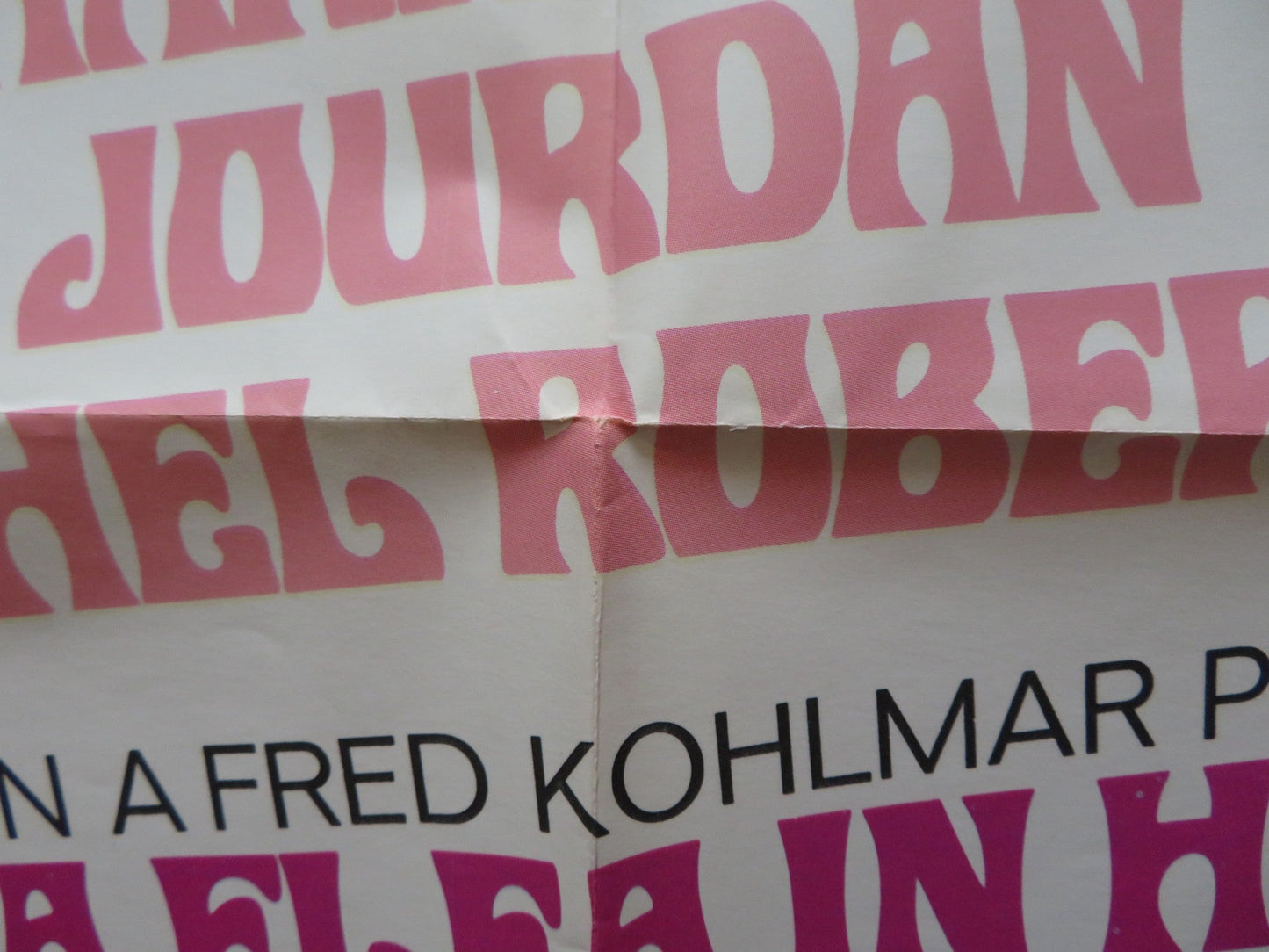 A FLEA IN HER EAR STYLE A FOLDED US ONE SHEET POSTER REX HARRISON R. HARRIS 1968 - Rendezvous Cinema