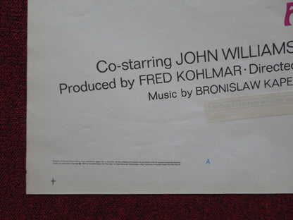 A FLEA IN HER EAR STYLE A FOLDED US ONE SHEET POSTER REX HARRISON R. HARRIS 1968 - Rendezvous Cinema