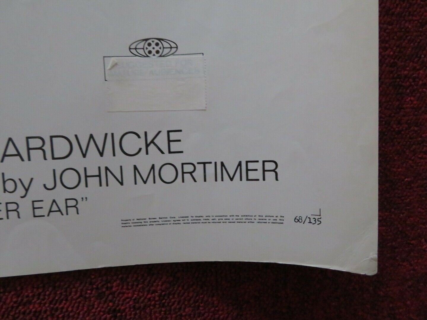 A FLEA IN HER EAR US HALF SHEET (22"x 28") POSTER REX HARRISON 1968 - Rendezvous Cinema