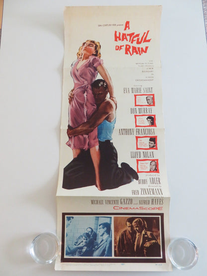 A HATFUL OF RAIN US INSERT POSTER EVA MARIE SAINT DON MURRAY 1957 Rendezvous Cinema Movie posters
