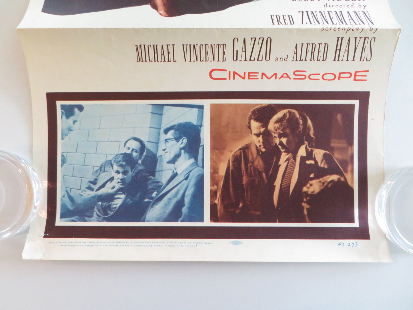 A HATFUL OF RAIN US INSERT POSTER EVA MARIE SAINT DON MURRAY 1957 Rendezvous Cinema Movie posters