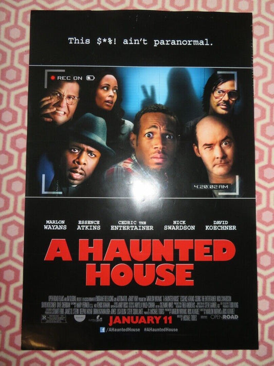 A HAUNTED HOUSE US ONE SHEET ROLLED POSTER NICK SWARDSON MARLON WAYANS 2013 - Rendezvous Cinema