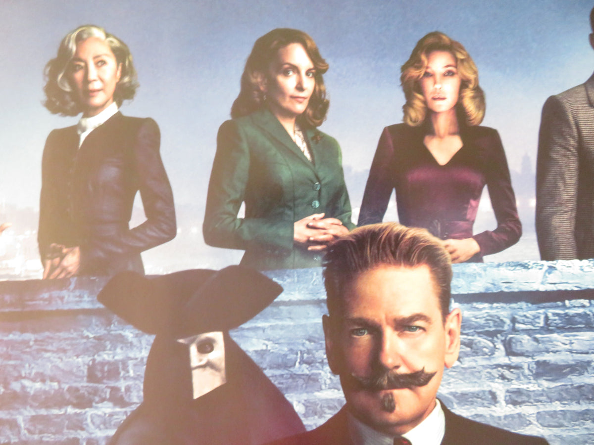 A Haunting in Venice - B UK Quad Rolled Poster Kenneth Branagh Jamie Dornan 2023 Movie posters