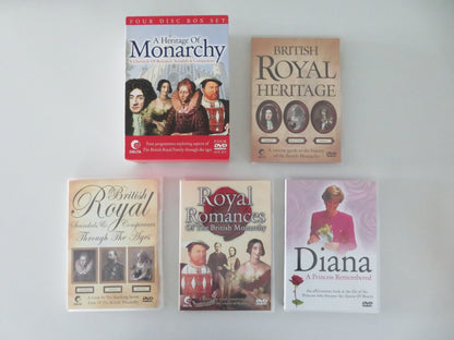 A Heritage of Monarchy (DVD BoxSet) Princess Diana 2007 Region 0 Movie posters