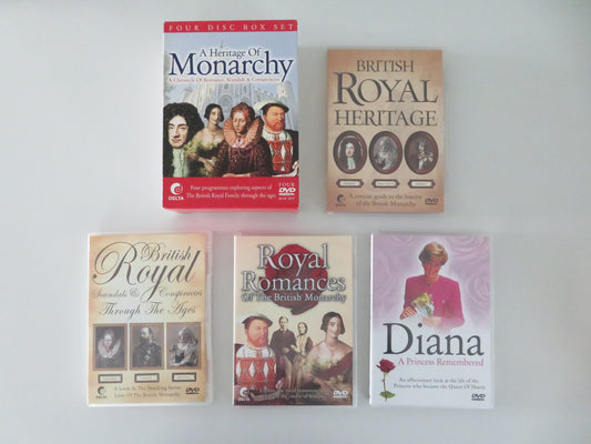 A Heritage of Monarchy (DVD BoxSet) Princess Diana 2007 Region 0 Movie posters