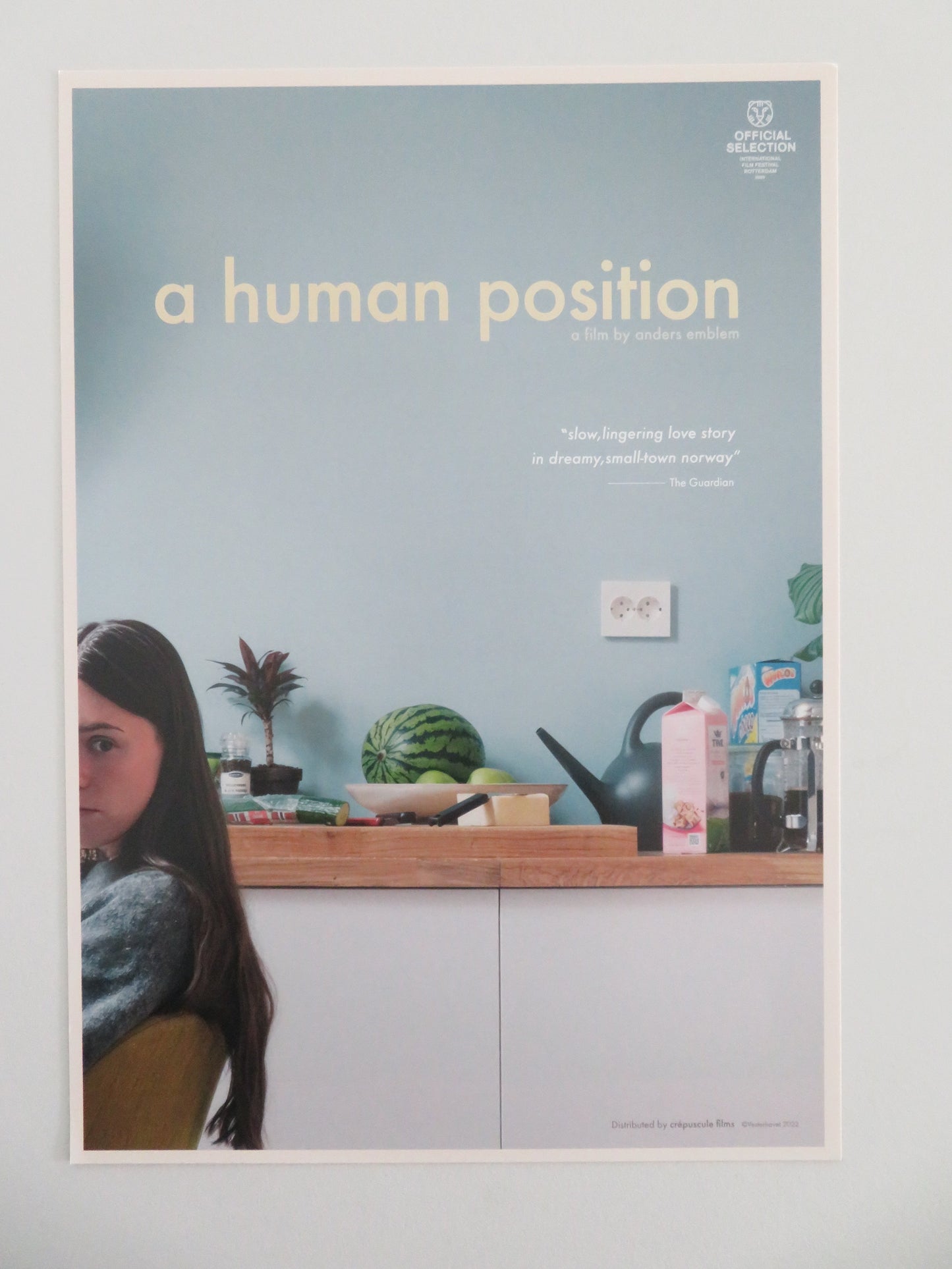 A Human Position - b Japanese Chirashi (B5) Poster Jensen Agwumaro 2022 Movie posters