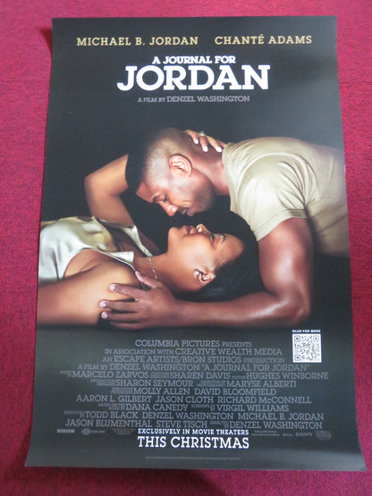 A JOURNAL FOR JORDAN US ONE SHEET ROLLED POSTER MICHAEL B. JORDAN 2021 - Rendezvous Cinema