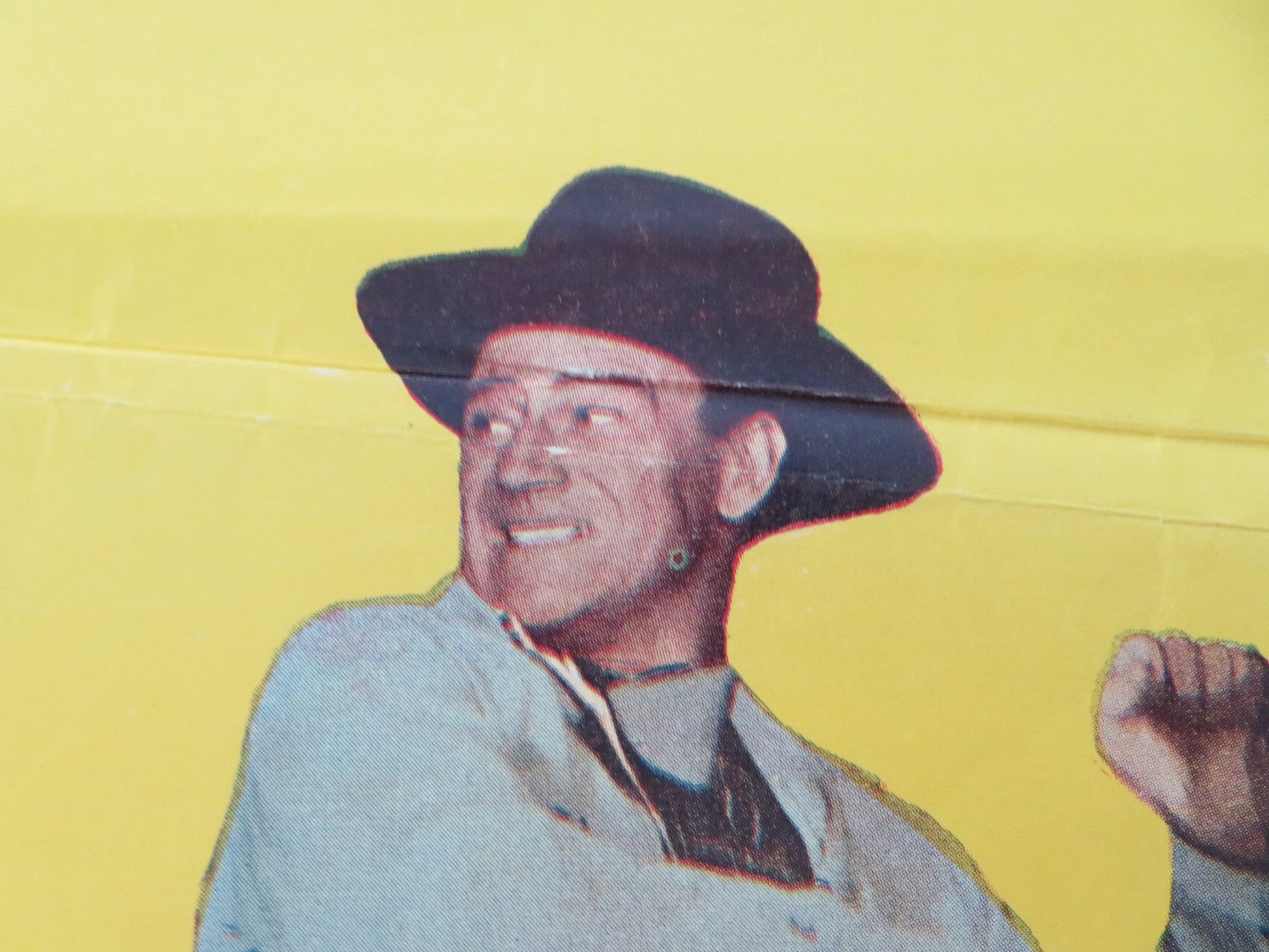 A LADY TAKES A CHANCE IRANIAN POSTER ROLLED JOHN WAYNE PHIL SILVERS 1963 Movie posters