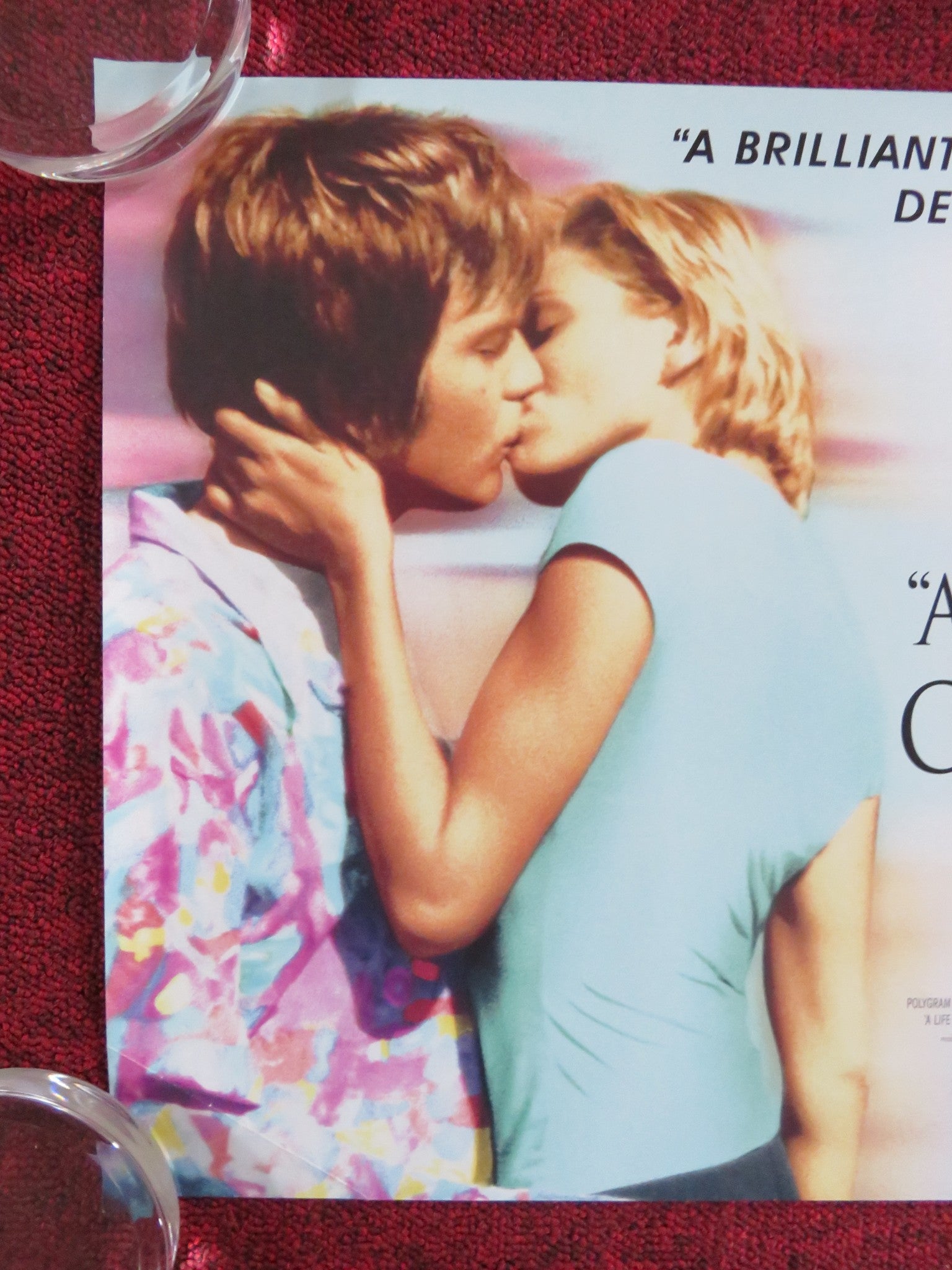 A LIFE LESS ORDINARY UK MINI QUAD POSTER EWAN MCGREGOR CAMERON