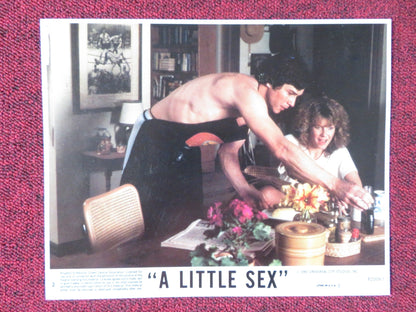 A LITTLE SEX - 2 LOBBY CARD TIM MATHESON KATE CAPSHAW 1982 Rendezvous Cinema Movie posters