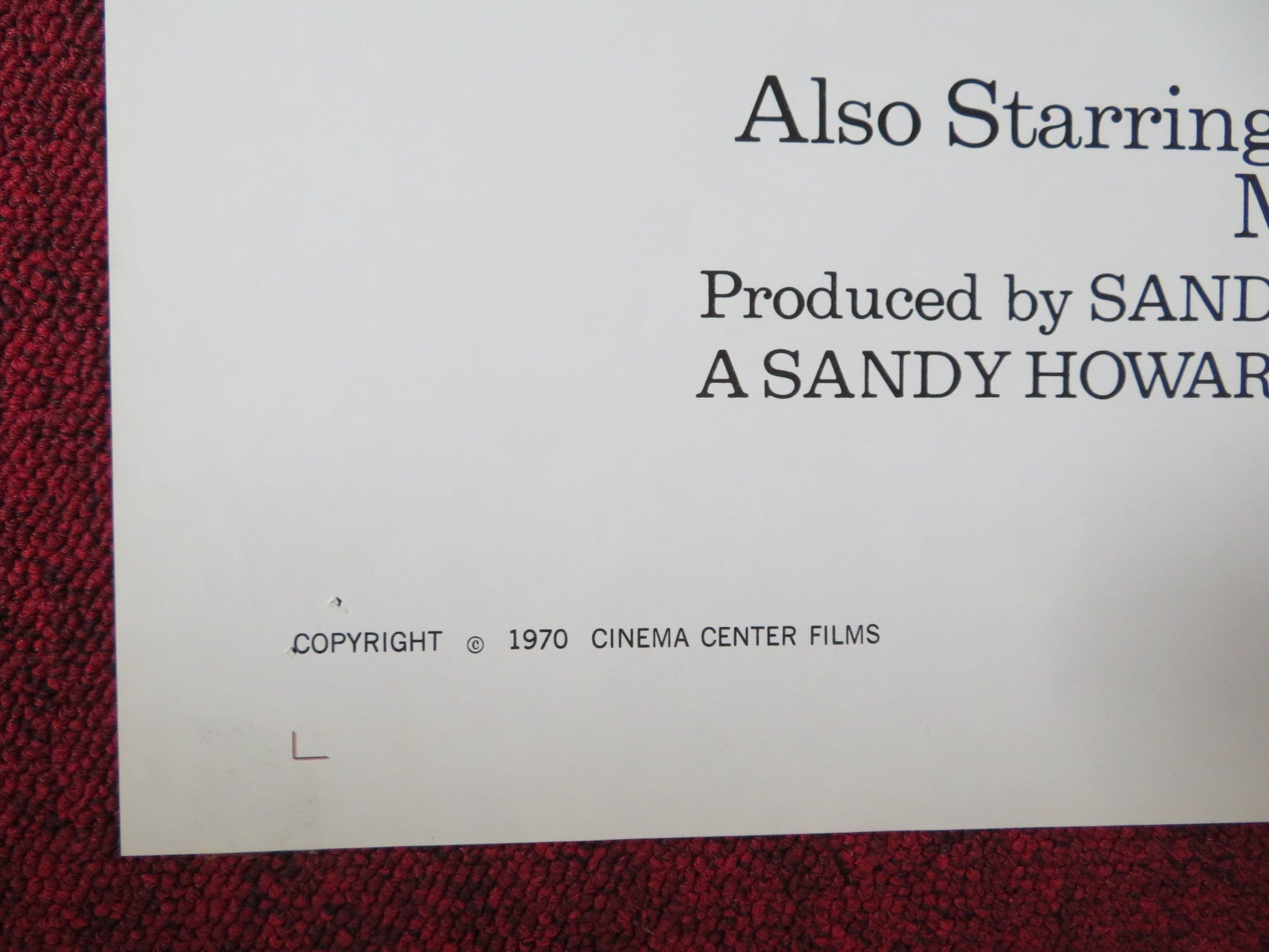 A MAN CALLED HORSE FOLDED US ONE SHEET POSTER RICHARD HARRIS J. ANDERSON 1970 - Rendezvous Cinema