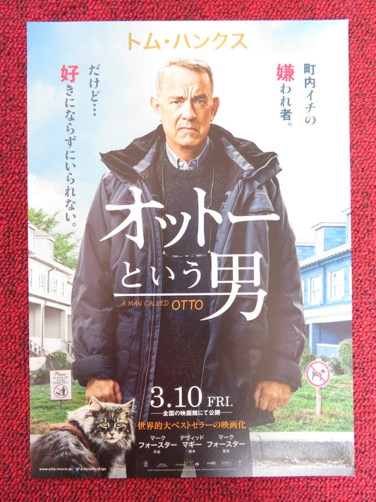 A MAN CALLED OTTO JAPANESE CHIRASHI (B5) POSTER TOM HANKS JOHN HIGGINS 2022 - Rendezvous Cinema