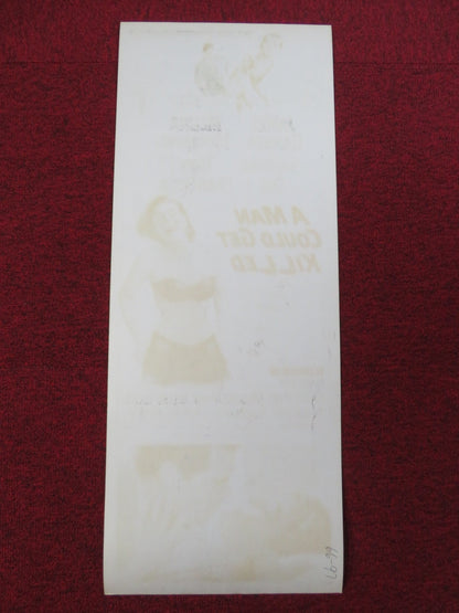 A MAN COULD GET KILLED US INSERT POSTER JAMES GARNER SANDRA DEE 1966 - Rendezvous Cinema