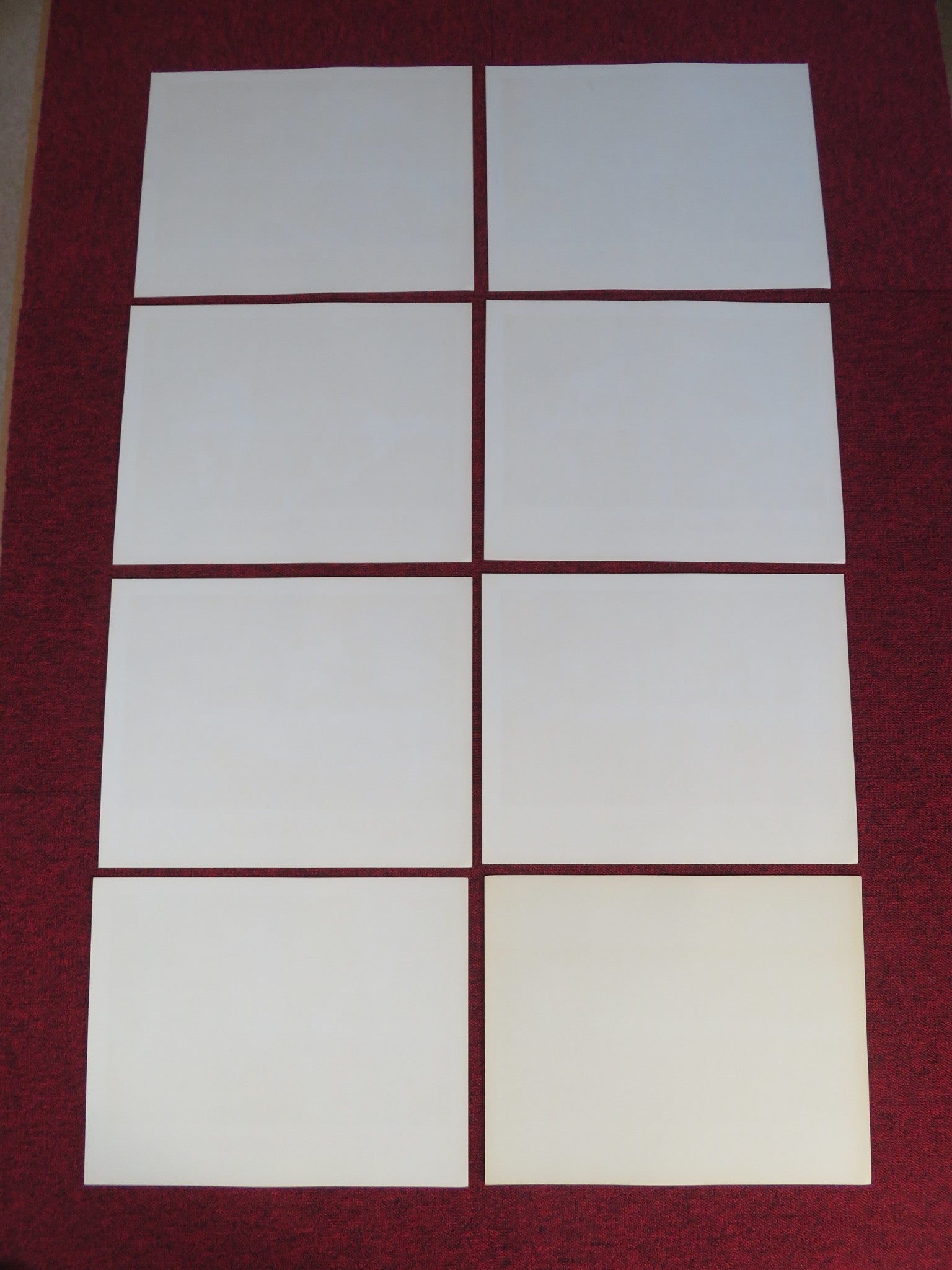 A MATTER OF MORALS US LOBBY CARD FULL SET PATRICK O'NEAL MOGENS WIETH 1960 Rendezvous Cinema Movie posters