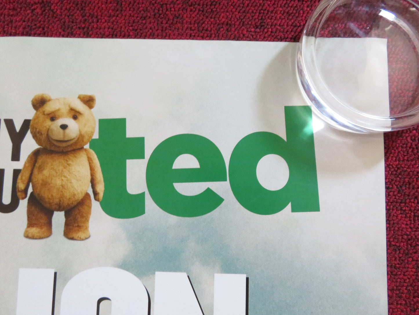 A MILLION WAYS TO DIE IN THE WEST - B UK QUAD ROLLED POSTER SETH MCFARLANE 2014 Rendezvous Cinema Movie posters