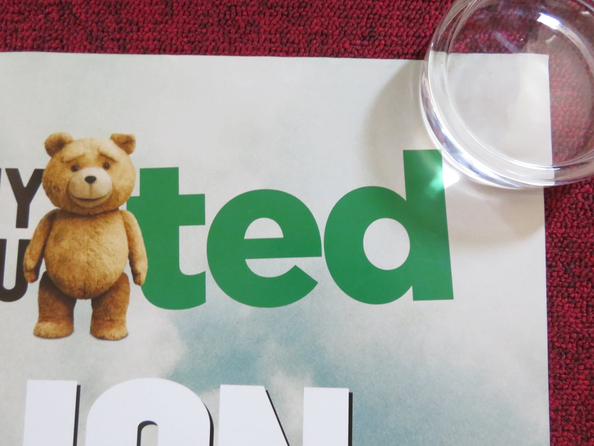 A MILLION WAYS TO DIE IN THE WEST - B UK QUAD ROLLED POSTER SETH MCFARLANE 2014 Rendezvous Cinema Movie posters