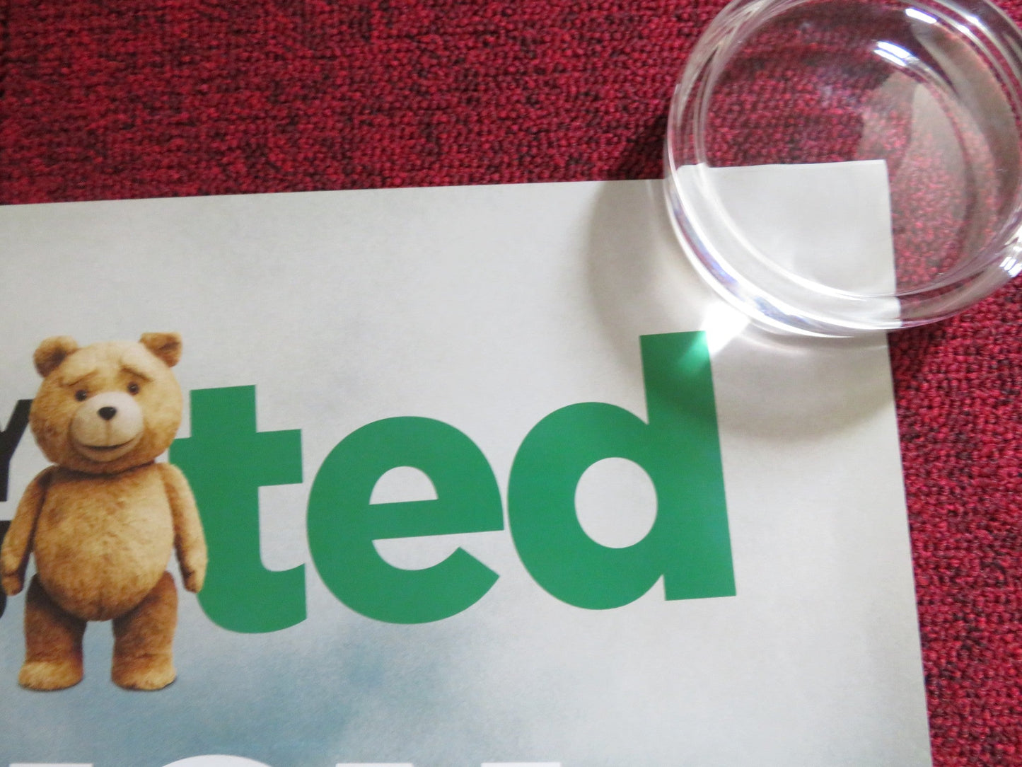 A MILLION WAYS TO DIE IN THE WEST TO UK QUAD ROLLED POSTER M. CHAMBERLAIN 2014 Rendezvous Cinema Movie posters