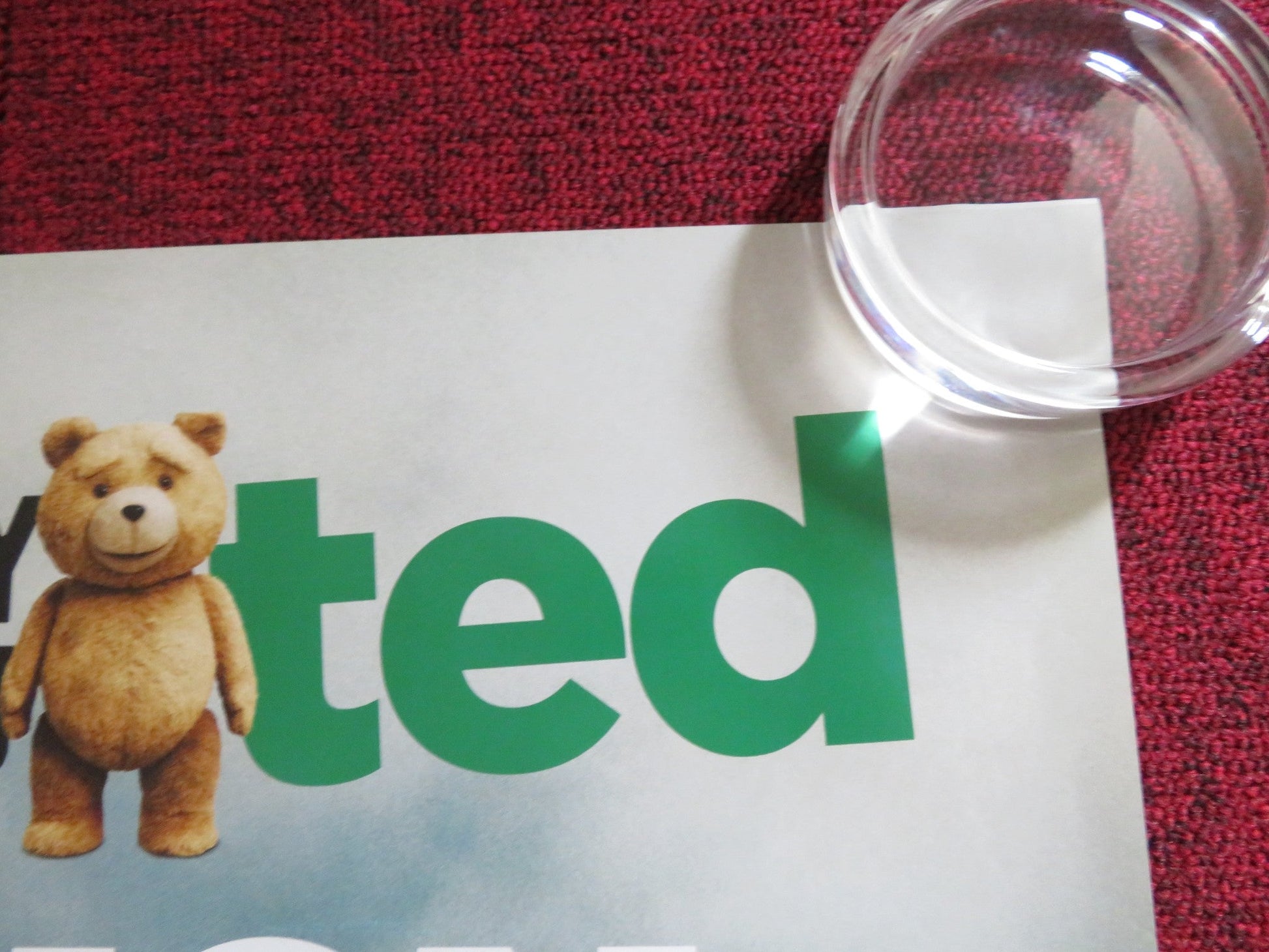 A MILLION WAYS TO DIE IN THE WEST TO UK QUAD ROLLED POSTER M. CHAMBERLAIN 2014 Rendezvous Cinema Movie posters