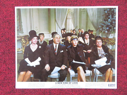 A NEW KIND OF LOVE - B LOBBY CARD PAUL NEWMAN JOANNE WOODWARD 1963 Rendezvous Cinema Movie posters