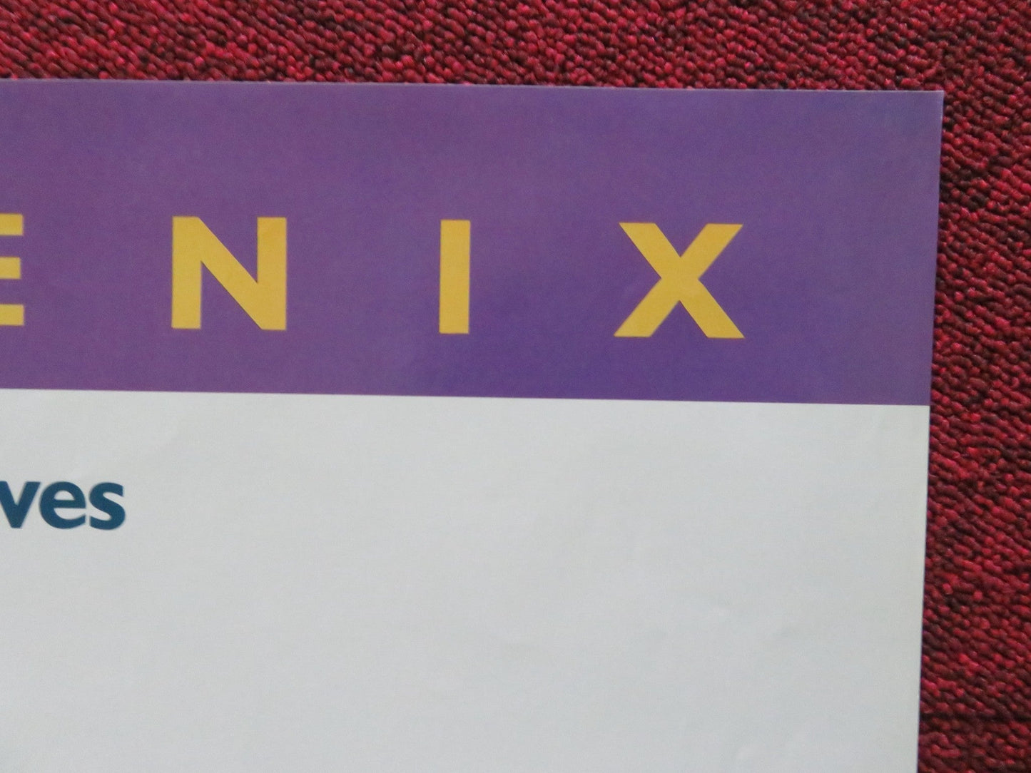 A NIGHT IN THE LIFE OF JIMMY REARDON FOLDED US ONE SHEET POSTER R. PHOENIX 1988 Movie posters