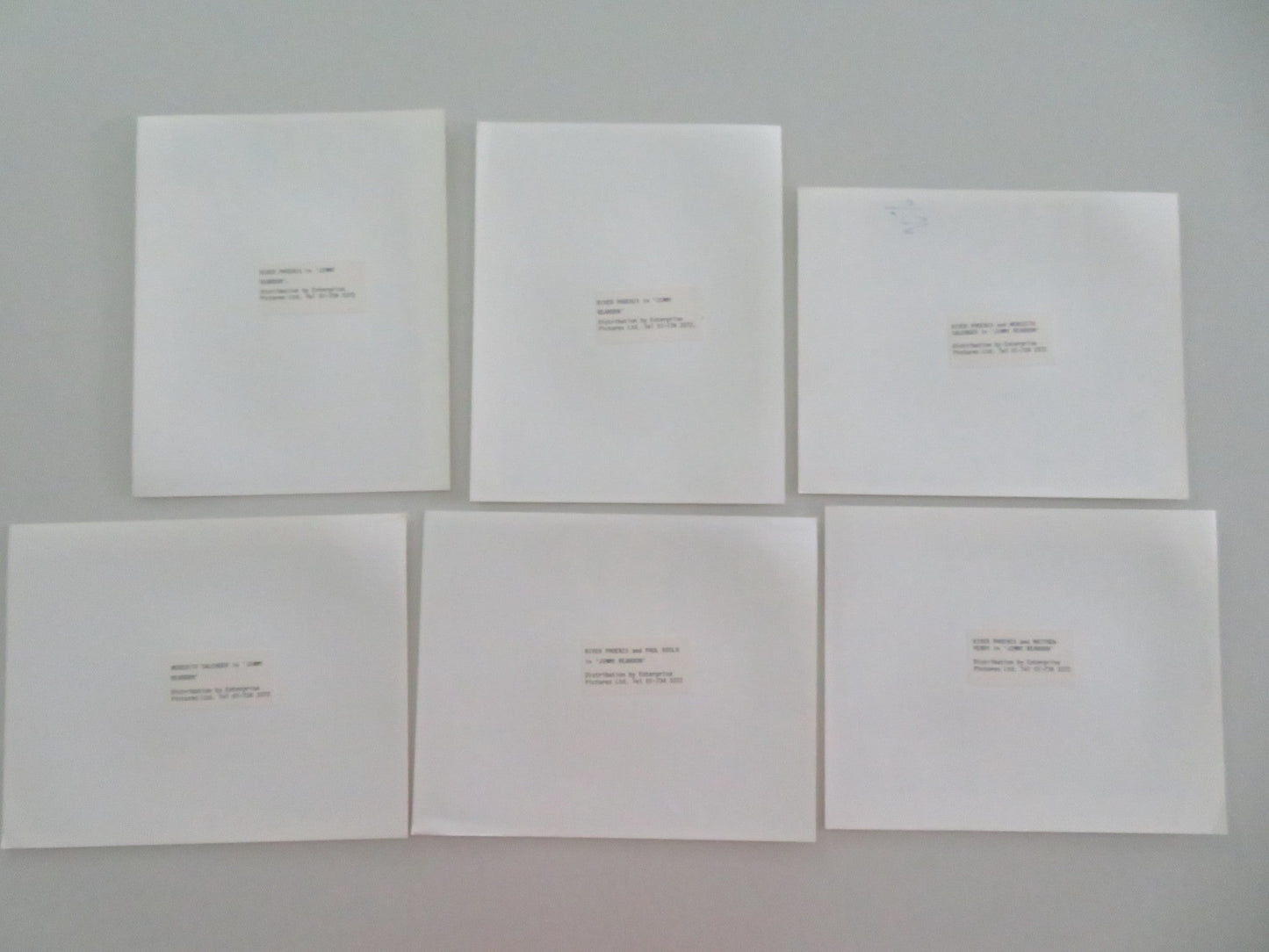 A NIGHT IN THE LIFE OF JIMMY REARDON MOVIE STILL PHOTO LOT OF 6 R. PHOENIX 1988 Movie posters