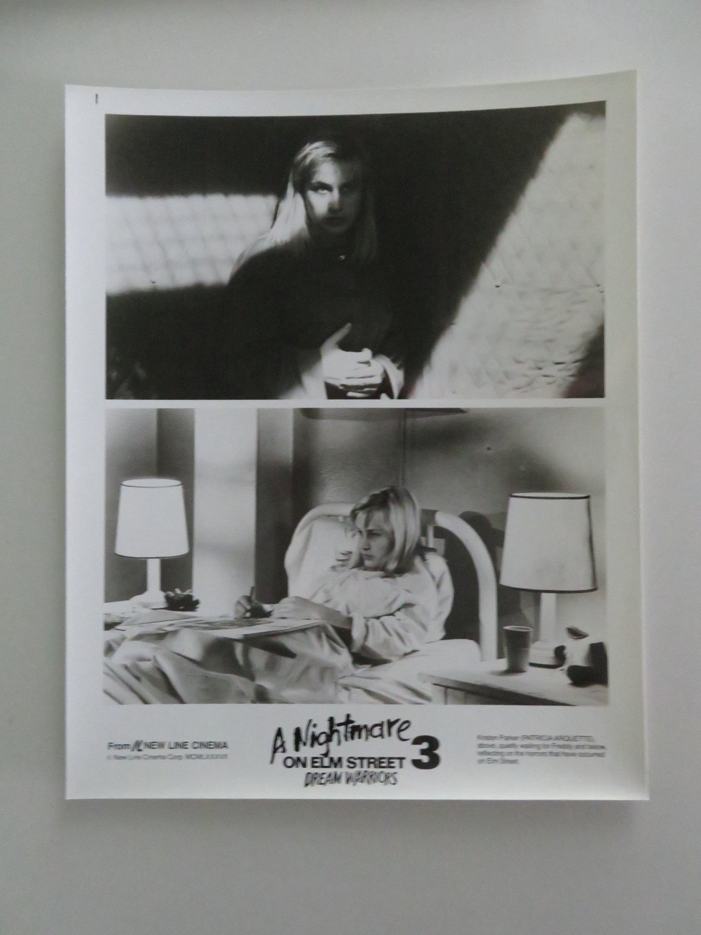 A Nightmare On Elm Street 3: Dream Warriors - B MOVIE STILL PHOTO LOT OF 4 1987 Movie posters