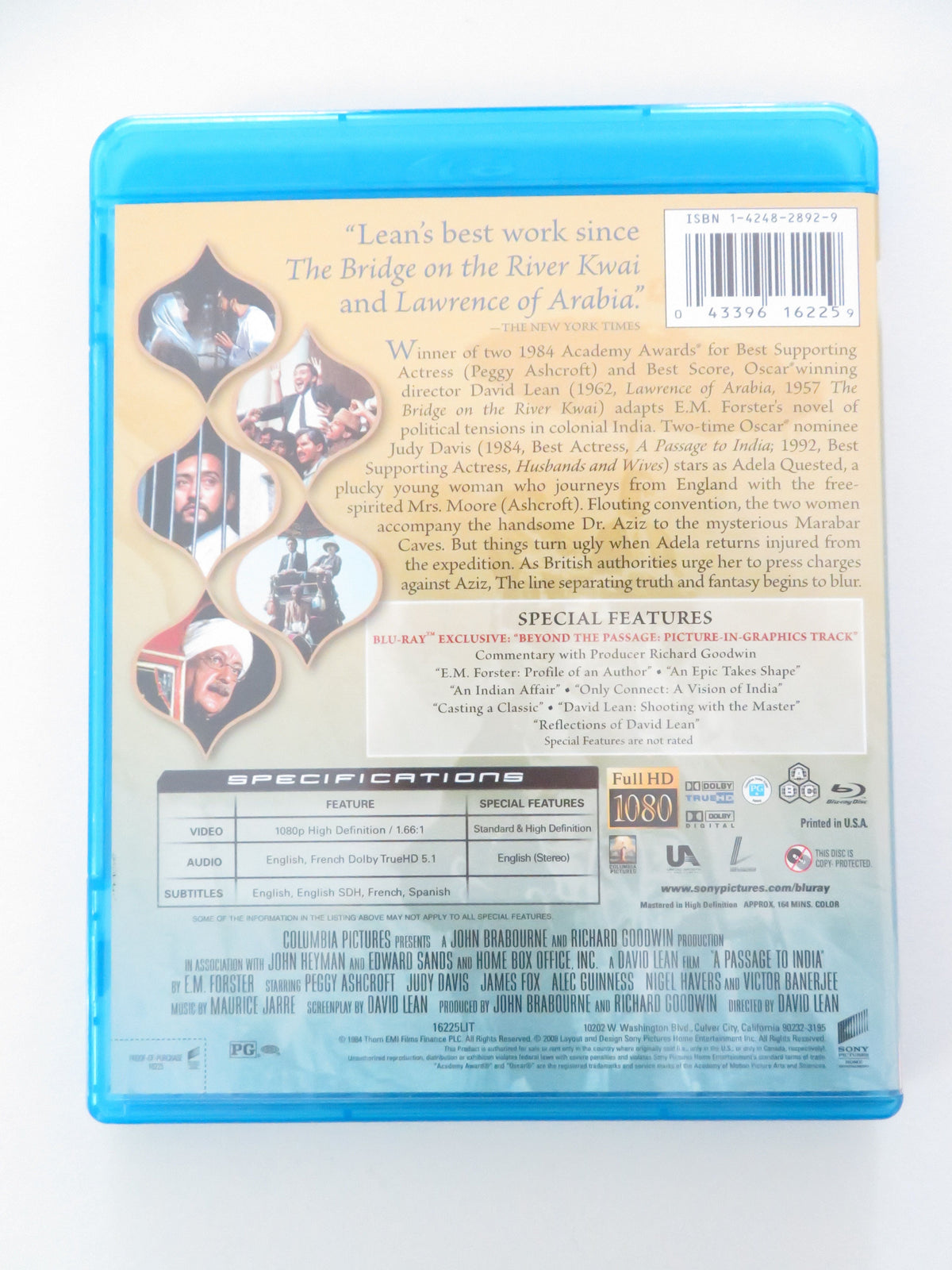 A Passage to India - Collector's Edition (BLU-RAY) P. Ashcroft 1984 Region A,B,C Movie posters