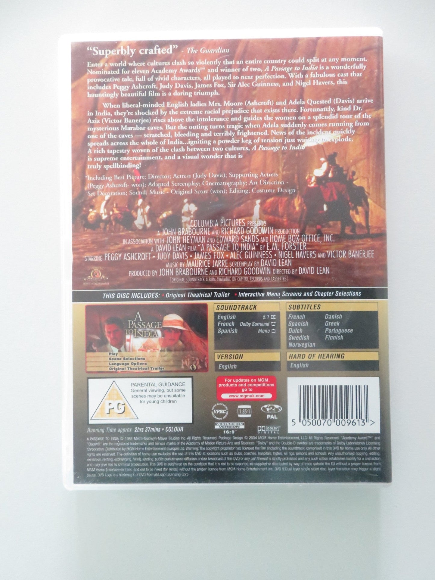 A Passage to India (DVD) Judy Davis James Fox 1984 Region 2 Movie posters