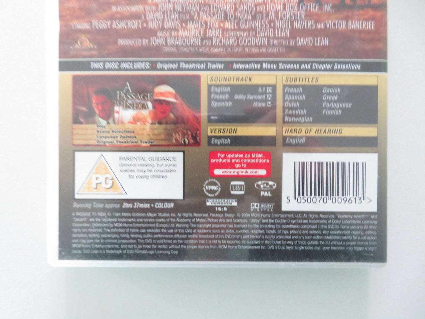 A Passage to India (DVD) Judy Davis James Fox 1984 Region 2 Movie posters