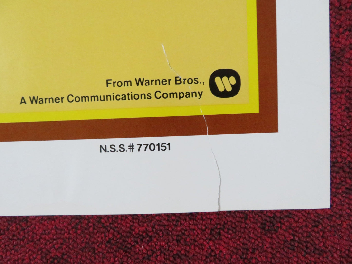 A PIECE OF THE ACTION FOLDED US ONE SHEET POSTER SIDNEY POITIER BILL CROSBY 1977 - Rendezvous Cinema