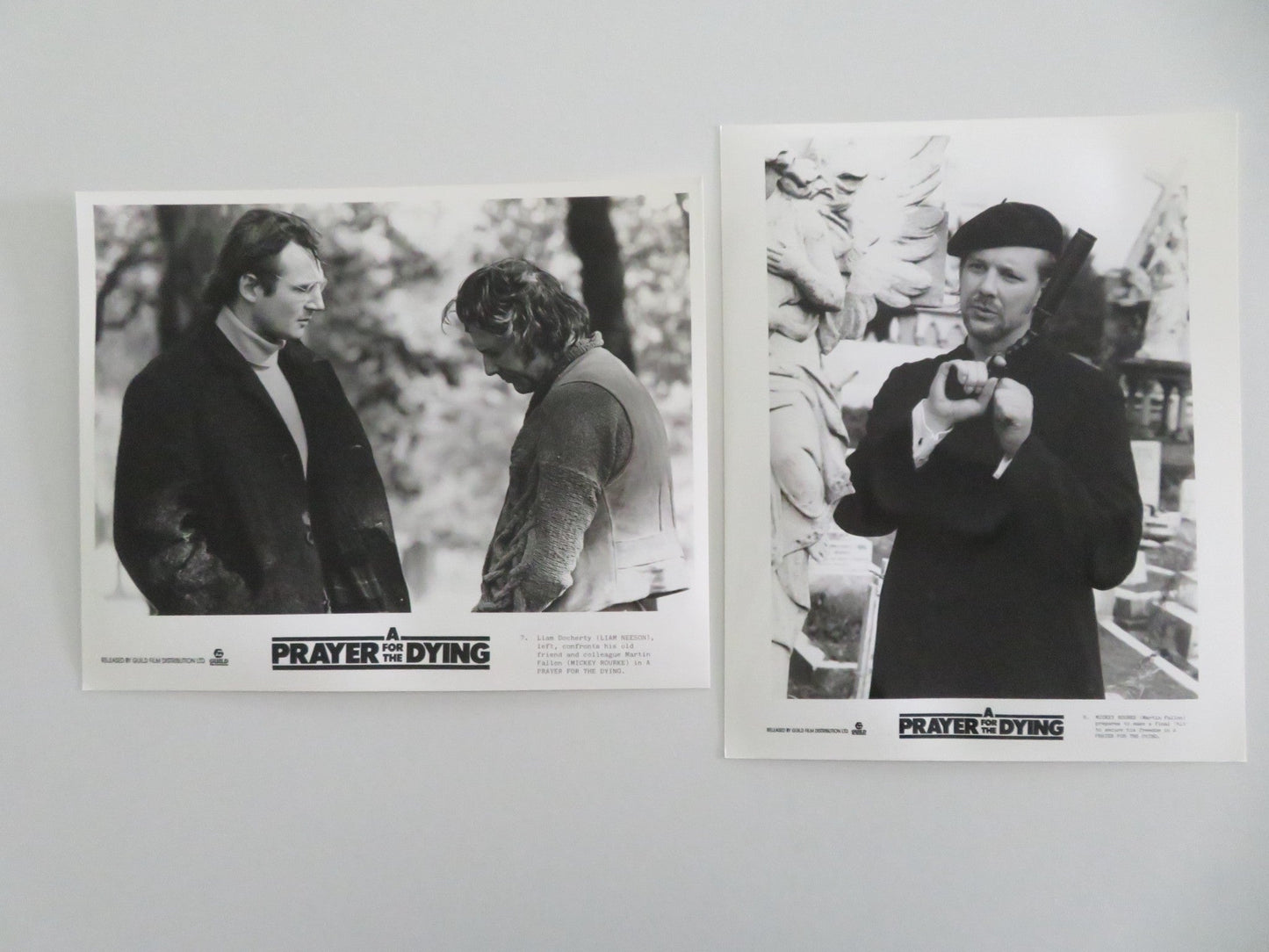 A PRAYER FOR THE DYING MOVIE STILL PHOTO LOT OF 11 ALAN BATES BOB HOSKINS 1987 - Rendezvous Cinema