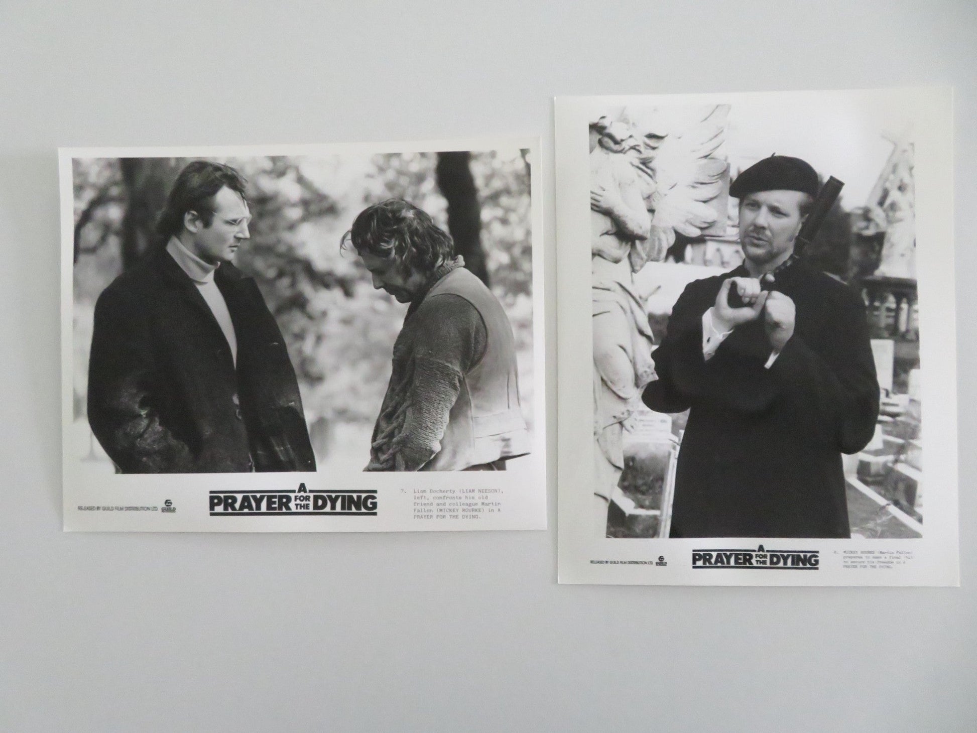 A PRAYER FOR THE DYING MOVIE STILL PHOTO LOT OF 11 ALAN BATES BOB HOSKINS 1987 - Rendezvous Cinema