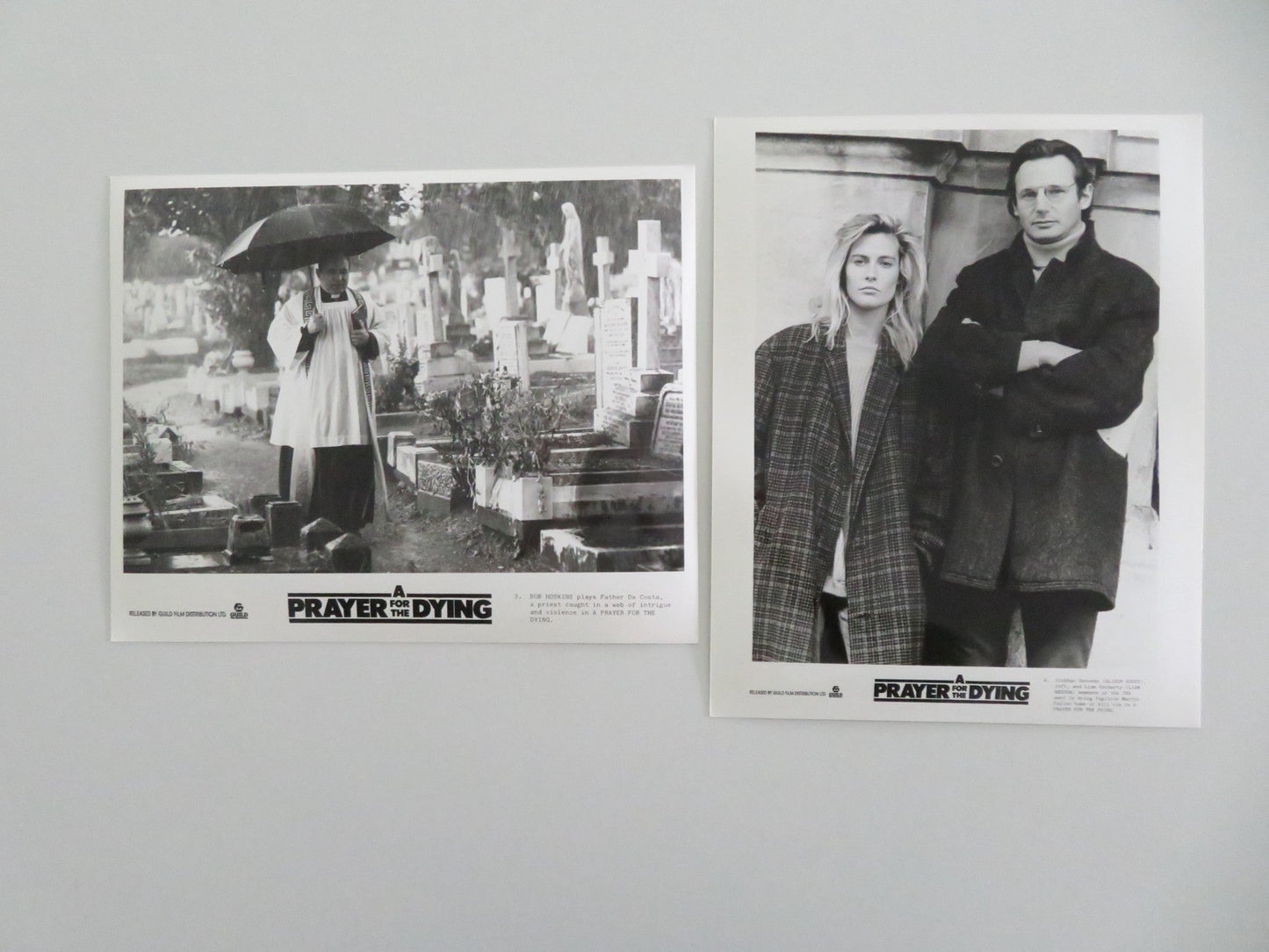 A PRAYER FOR THE DYING MOVIE STILL PHOTO LOT OF 11 ALAN BATES BOB HOSKINS 1987 - Rendezvous Cinema