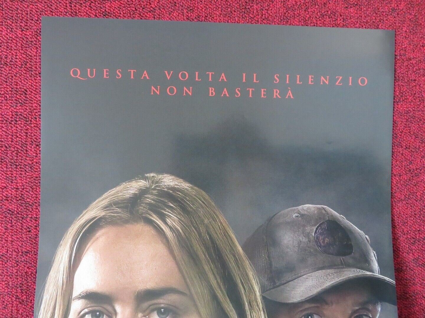 A QUIET PLACE PART II ITALIAN LOCANDINA (26.5"x12.5") POSTER EMILY BLUNT 2020 - Rendezvous Cinema