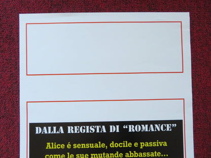 A REAL YOUNG GIRL ITALIAN LOCANDINA POSTER CHARLOTTE ALEXANDRA HIRAM KELLER 1976 - Rendezvous Cinema