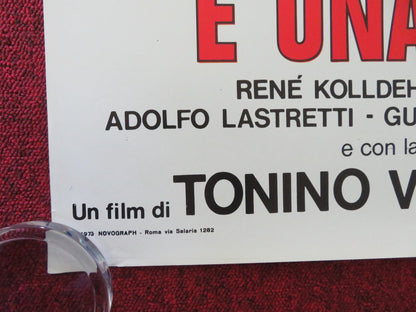 A REASON TO LIVE, A REASON TO DIE ITALIAN ONE SHEET ROLLED POSTER COBURN 1972 Movie posters