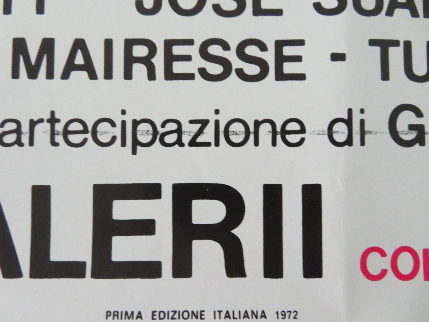 A REASON TO LIVE, A REASON TO DIE ITALIAN ONE SHEET ROLLED POSTER COBURN 1972 Movie posters