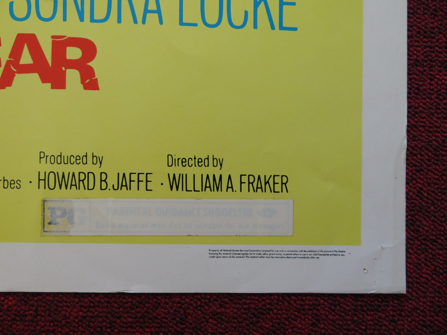 A REFLECTION OF FEAR US HALF SHEET (22"x 28") POSTER ROBERT SHAW S.KELLERMAN '72 - Rendezvous Cinema