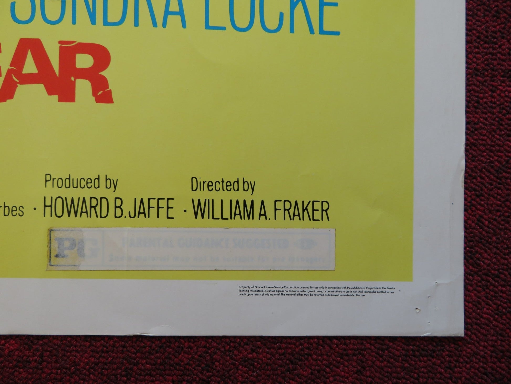 A REFLECTION OF FEAR US HALF SHEET (22"x 28") POSTER ROBERT SHAW S.KELLERMAN '72 - Rendezvous Cinema