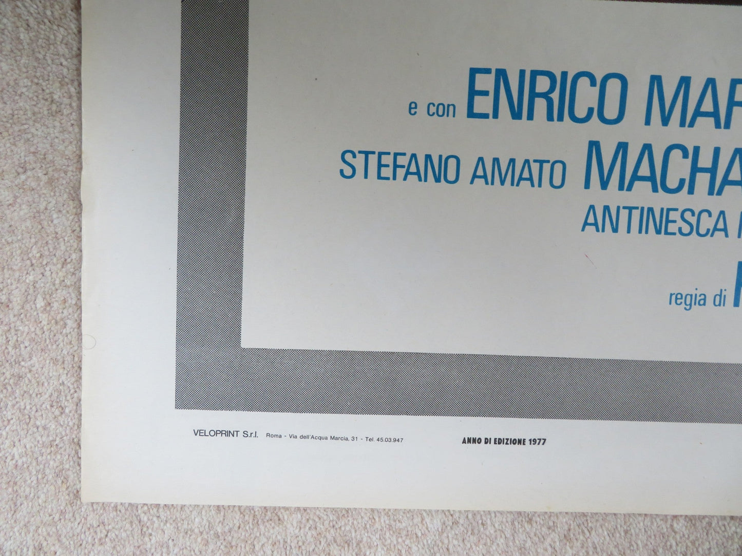 A SECOND HAND LADY ITALIAN 2 FOGLIO POSTER SENTA BERGER BRUNO VALENTE 1977 - Rendezvous Cinema
