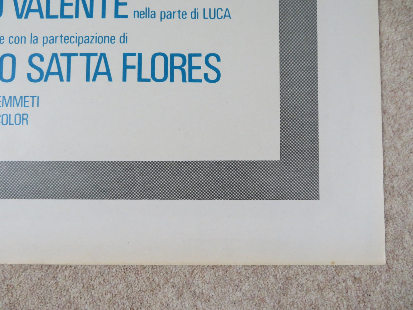 A SECOND HAND LADY ITALIAN 2 FOGLIO POSTER SENTA BERGER BRUNO VALENTE 1977 - Rendezvous Cinema