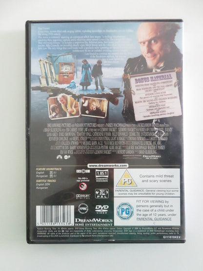 A SERIES OF UNFORTUNATE EVENTS (DVD) JIM CARREY EMILY BROWNING 2004 REGION 2,4 Movie posters