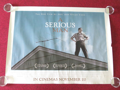 A Serious Man UK Quad Rolled Poster Michael Stuhlbarg Richard Kind 2009 Movie posters