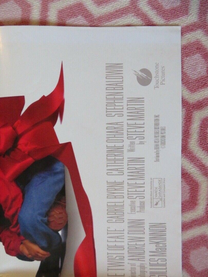 A SIMPLE TWIST OF FATE FOLDED US ONE SHEET POSTER STEVE MARTIN GABRIEL BYRNE '94 - Rendezvous Cinema