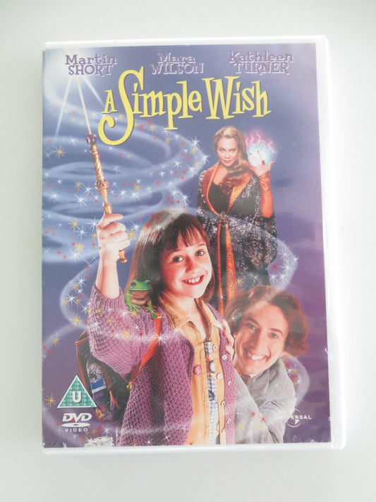 A Simple Wish (DVD) Mara Wilson Martin Short Kathleen Turner 1997 Region 2, 4, 5 Movie posters